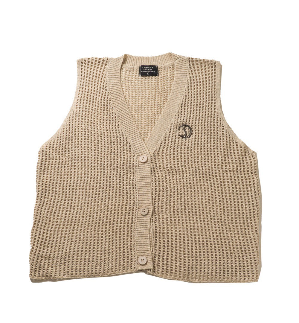CRACK METAL MESH VEST