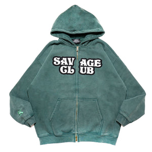 CULT SHORT ZIP HOODIE