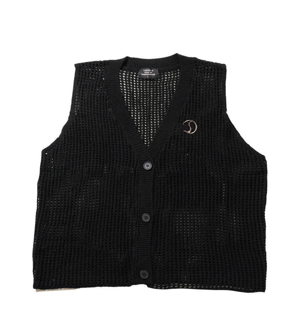 CRACK METAL MESH VEST