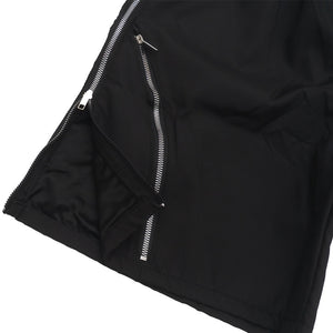 CRACK METAL ZIP SHORTS
