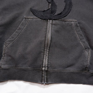 CRACK  ZIP HOODIE