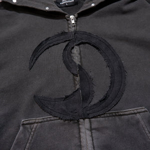 CRACK  ZIP HOODIE