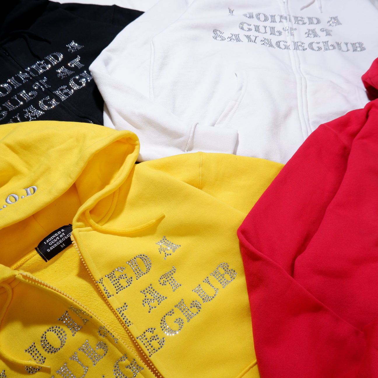 CULT AT STONE ZIP HOODIE