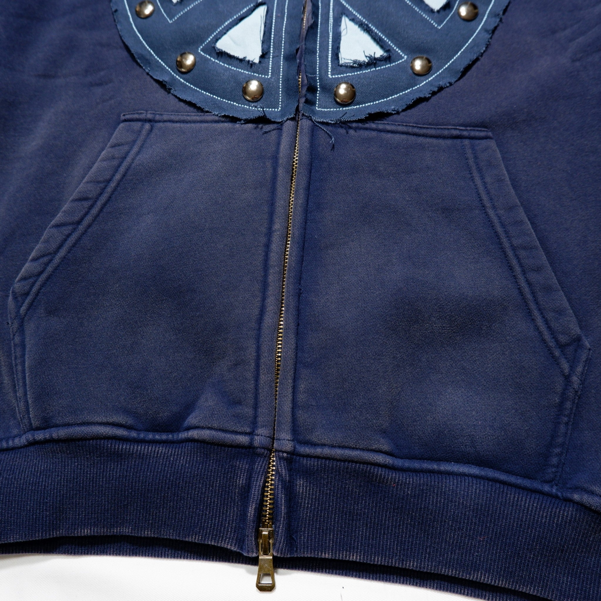 PEACE ZIP HOODIE