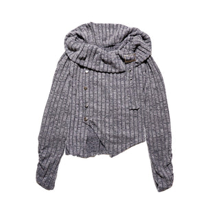 オフショルダーニット②