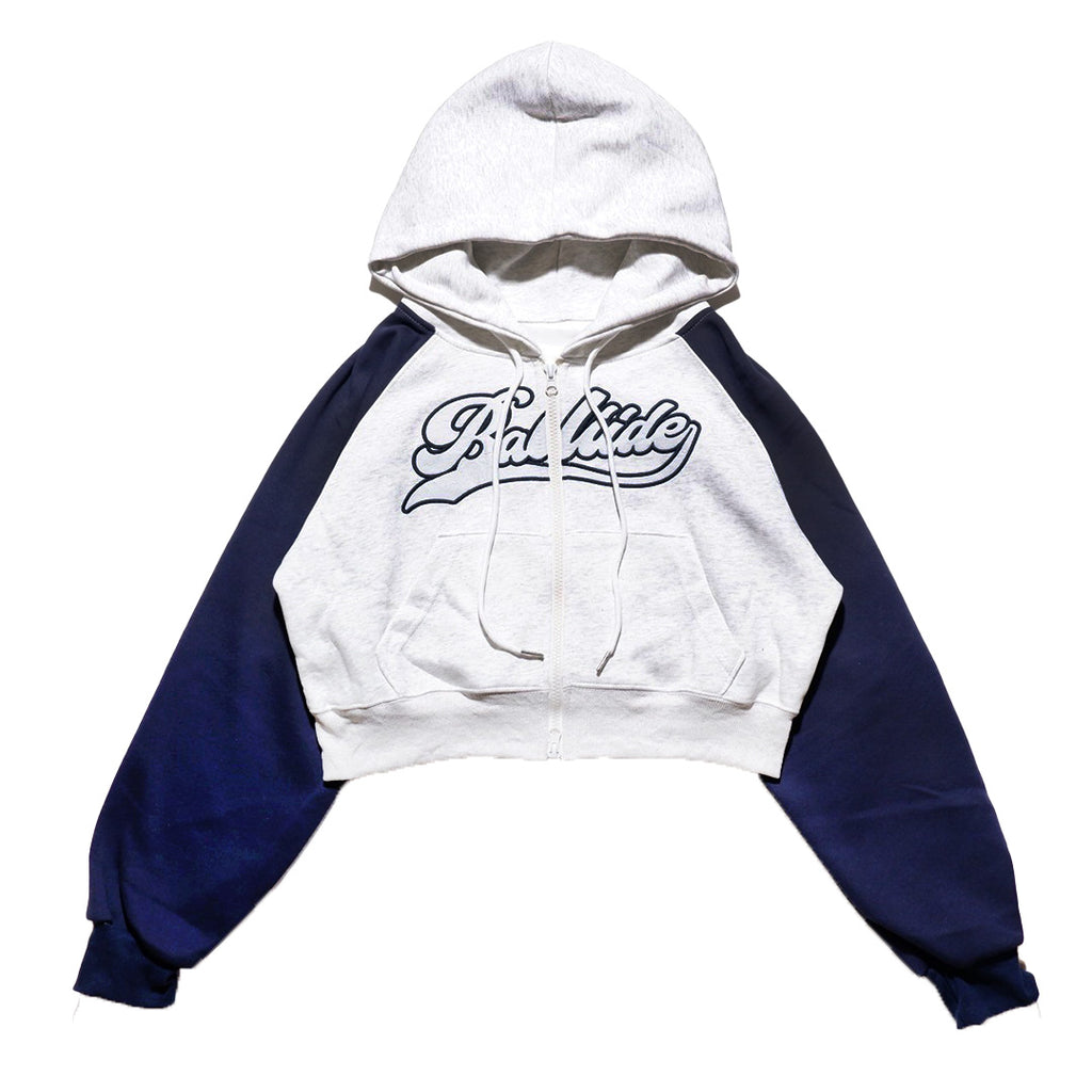 切り替えパーカー