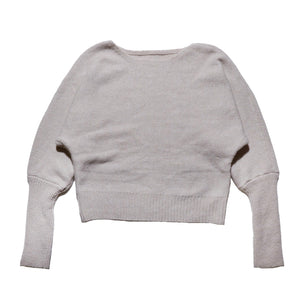 オフショルダーニット