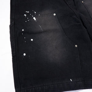 CROSS DRIP PAINTER PANTS