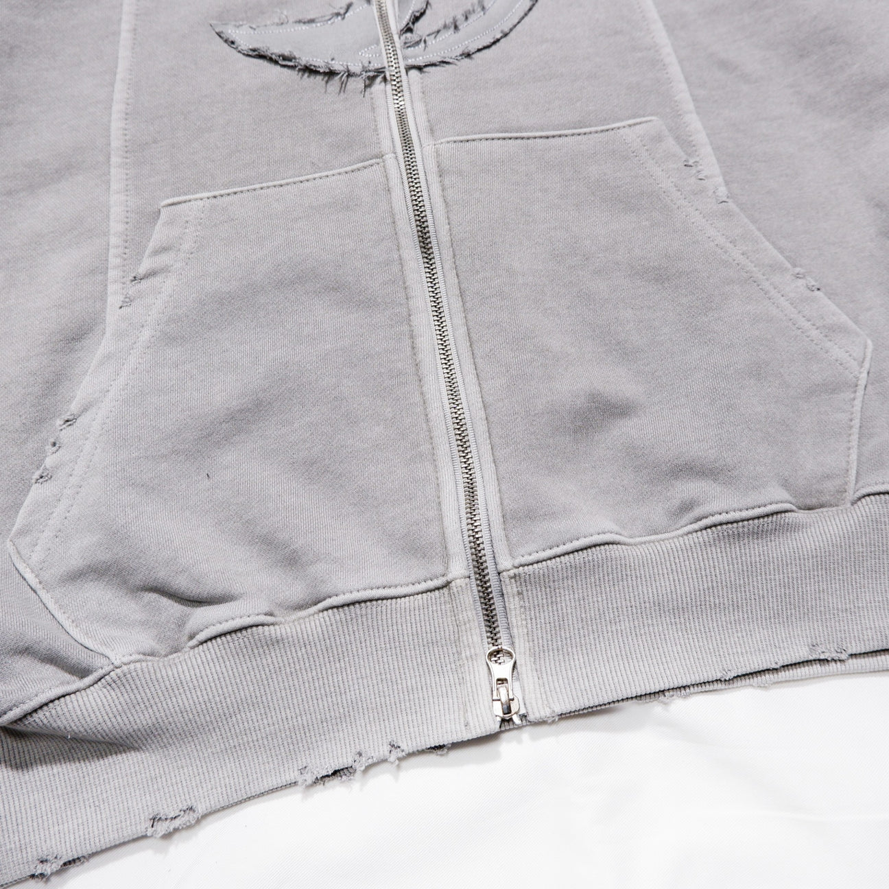 CRACK  ZIP HOODIE