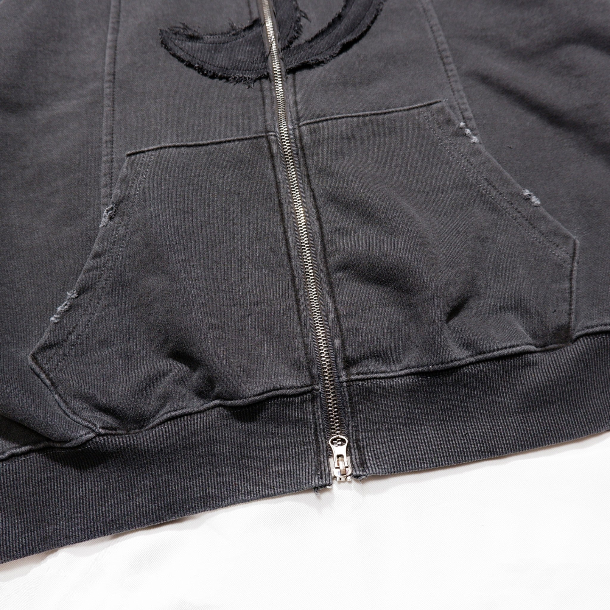 CRACK  ZIP HOODIE