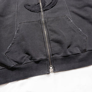 CRACK  ZIP HOODIE