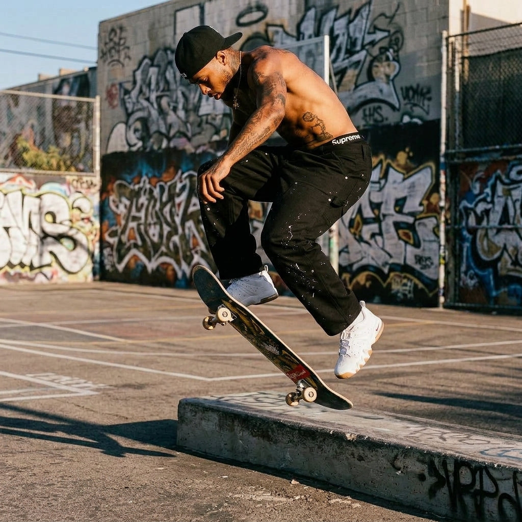 DRIP PAINTER DENIMPANTS