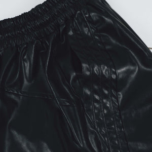 STUDS leather SHORTS