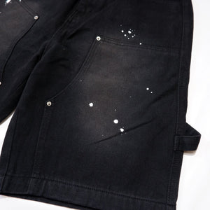 CROSS DRIP PAINTER PANTS