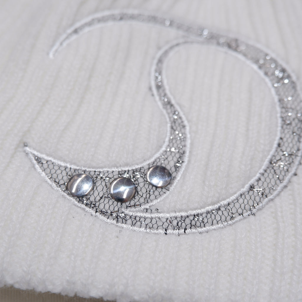 CRACK METALLIC RACE BEANIE