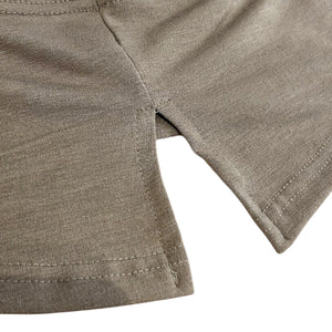 スクエアネックニット