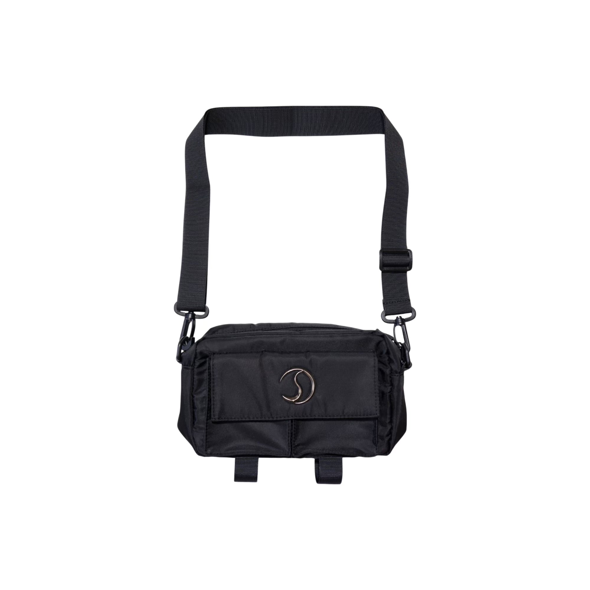 CRACK METAL shoulder BAG