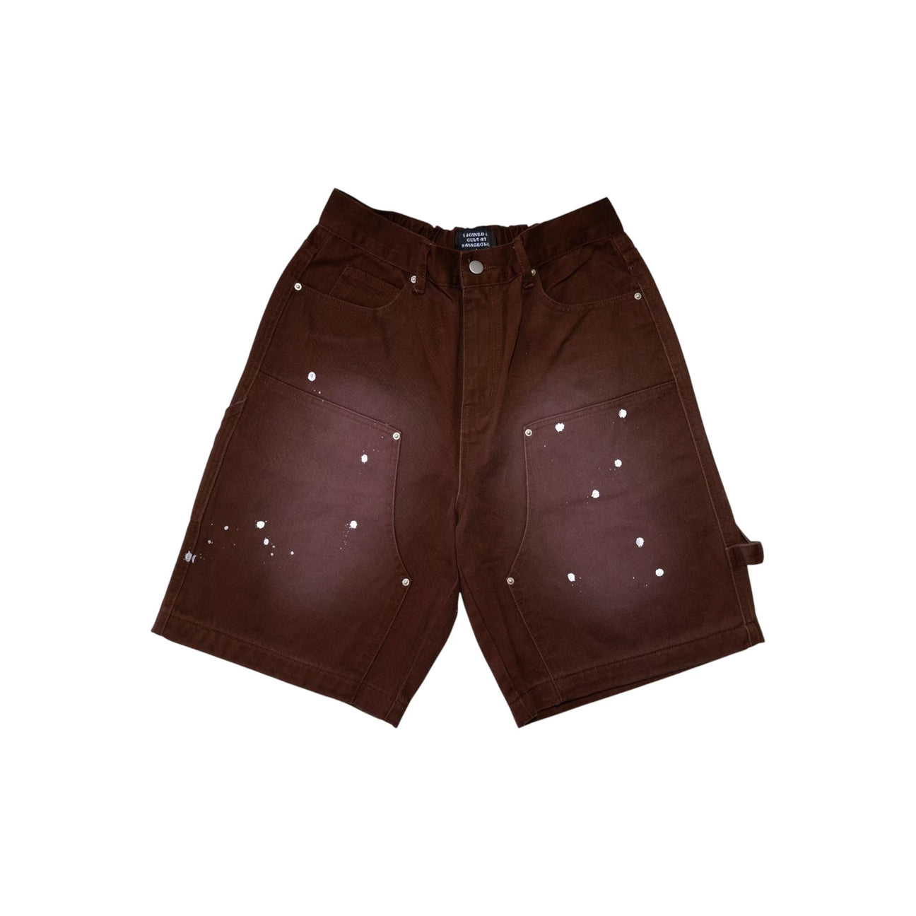 CROSS DRIP PAINTER PANTS