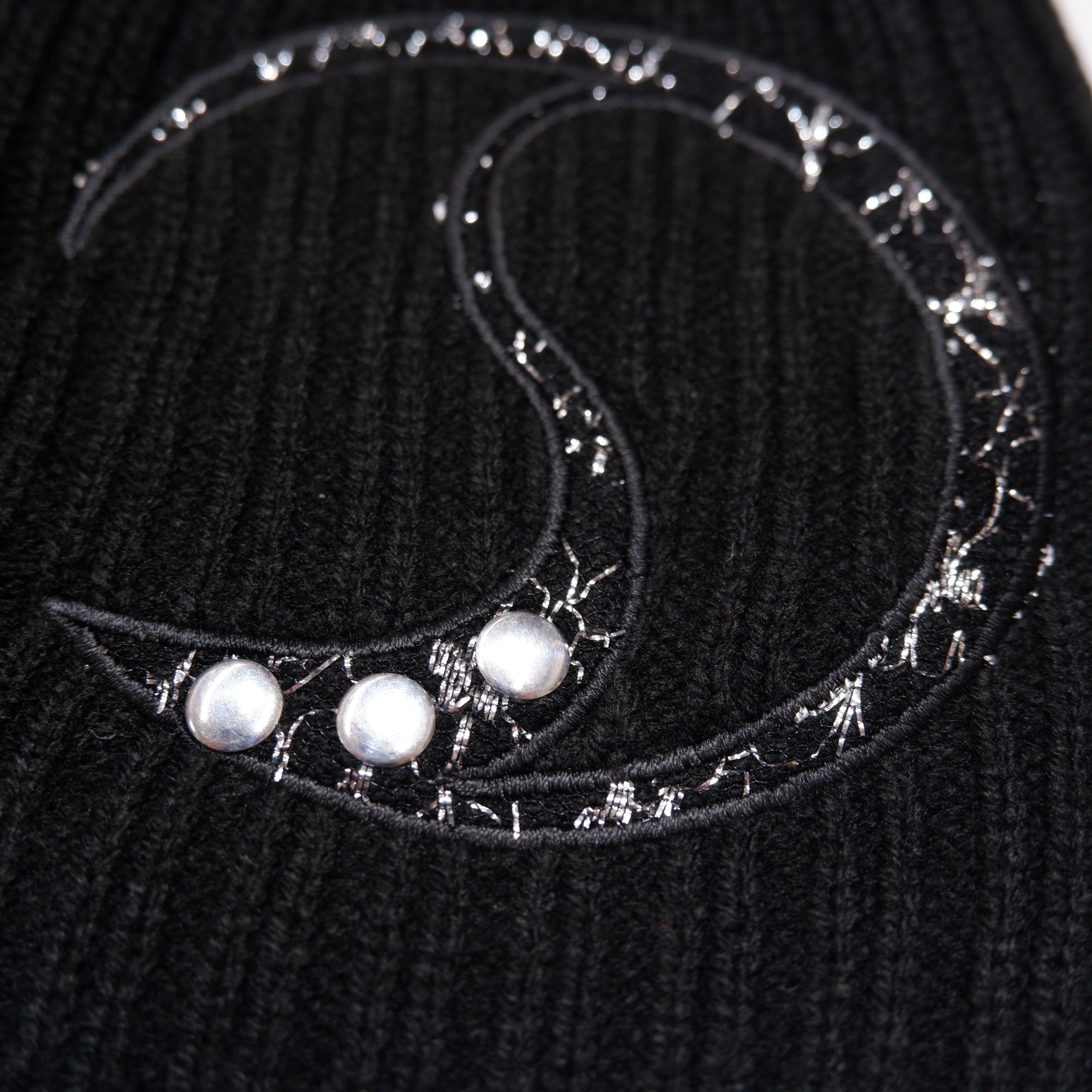 CRACK METALLIC RACE BEANIE