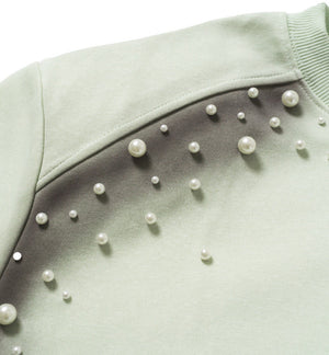 CRACK METAL PEARL TEE