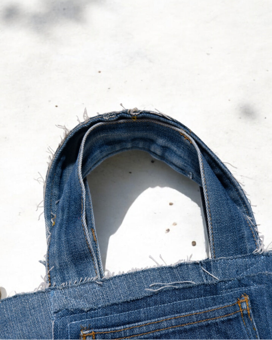 Fire denim tote bag b/b