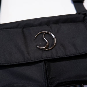 CRACK METAL shoulder BAG