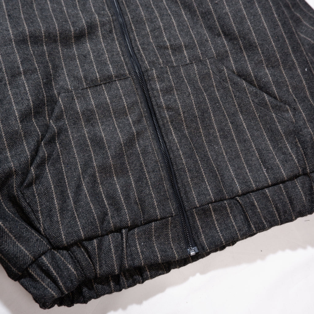 ASTRONOMY JESUS STRIPE ZIP HOODIE