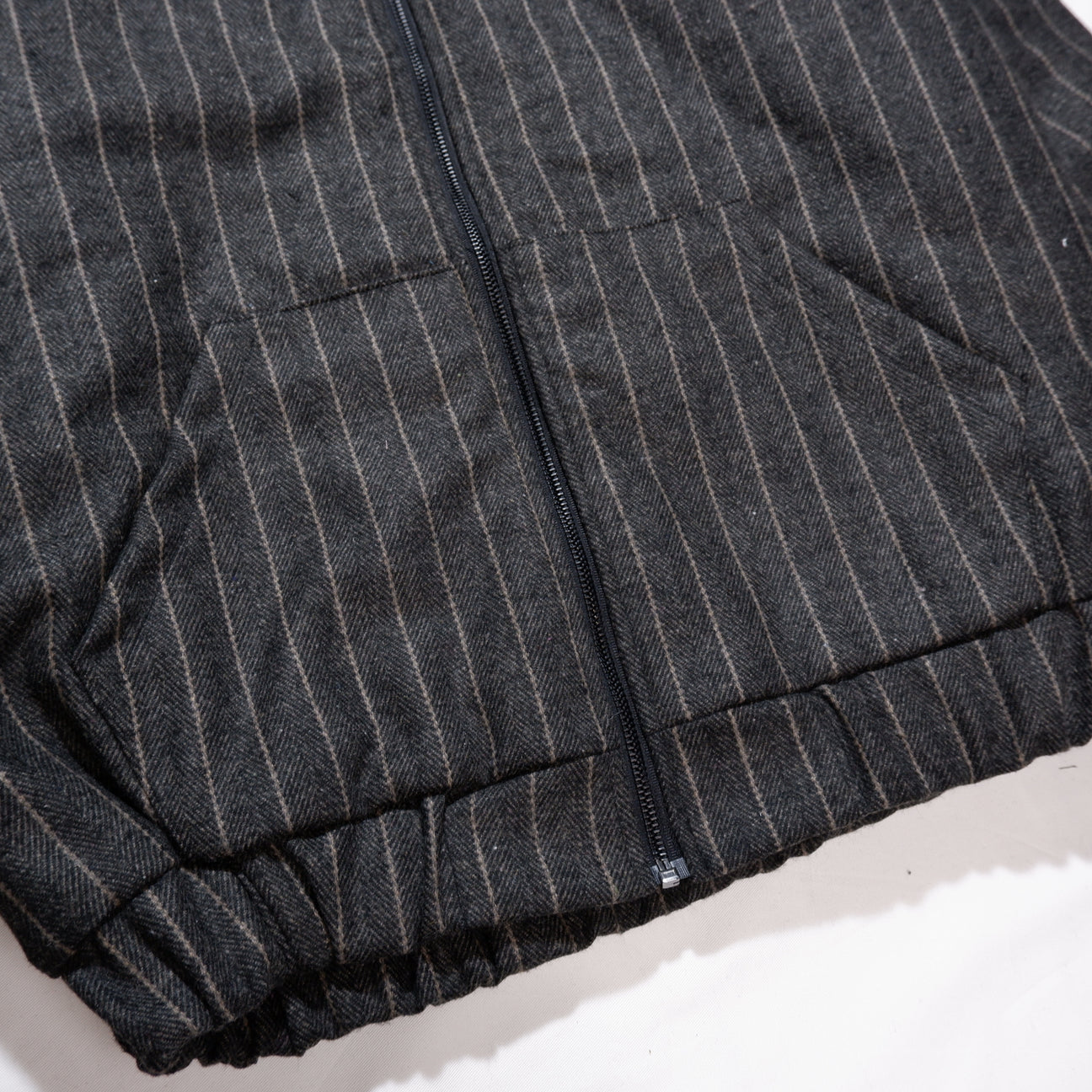 ASTRONOMY JESUS STRIPE ZIP HOODIE