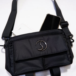 CRACK METAL shoulder BAG
