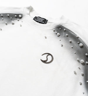 CRACK METAL PEARL TEE