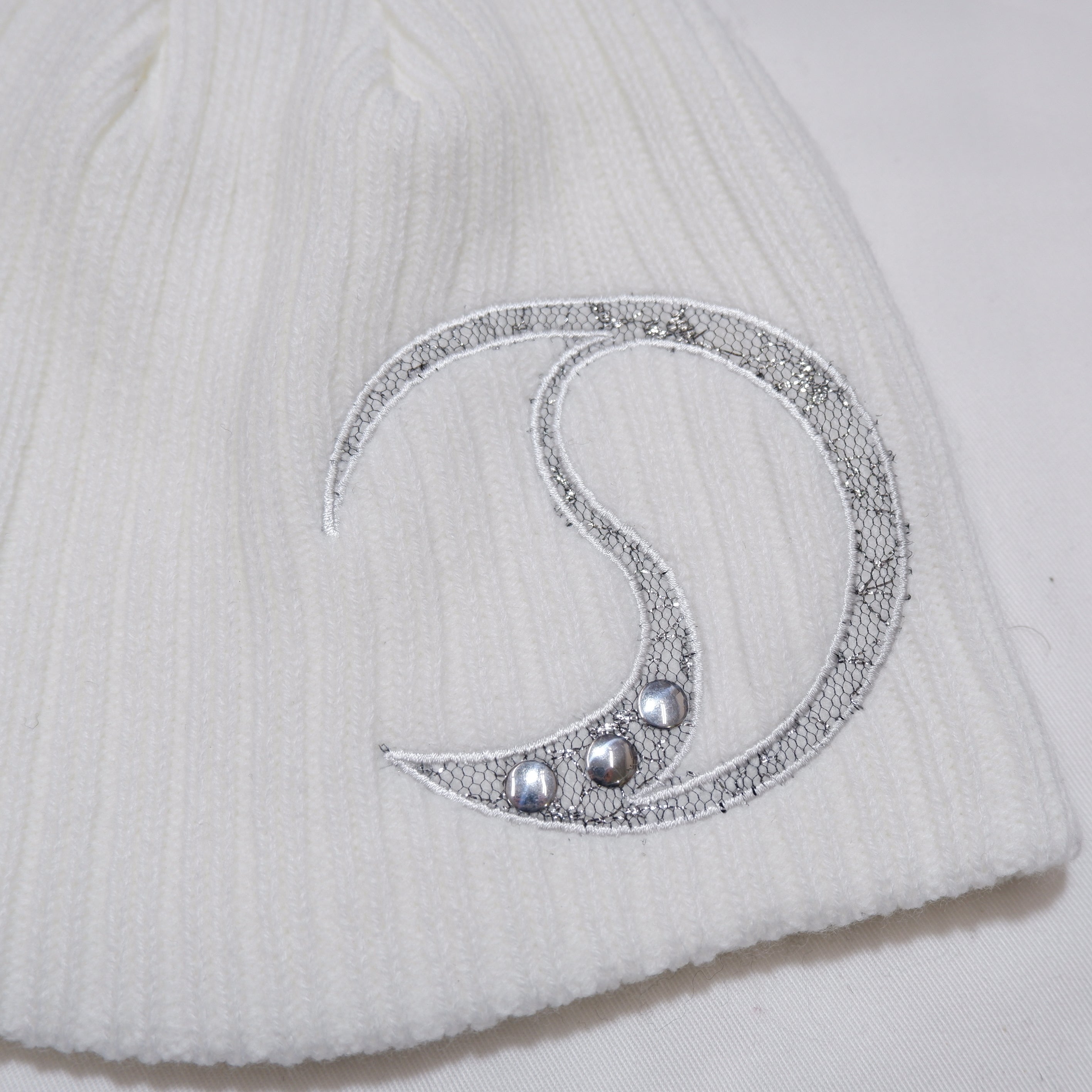 CRACK METALLIC RACE BEANIE