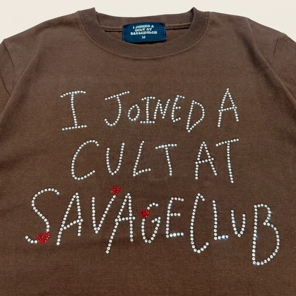 SC×古川優香 CULT STONE HANDDREW TEE