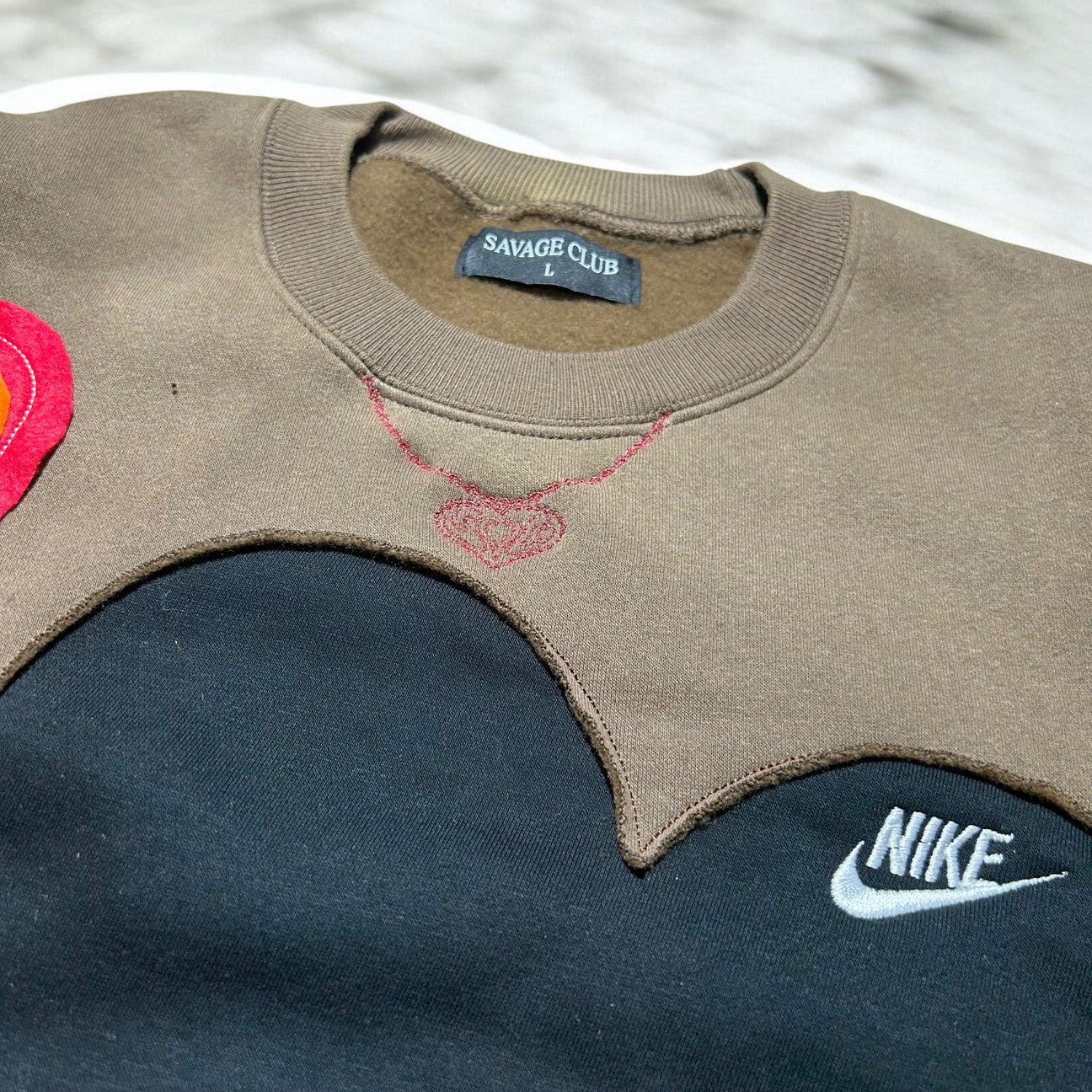 SC×MI Valentine heart sweat type4