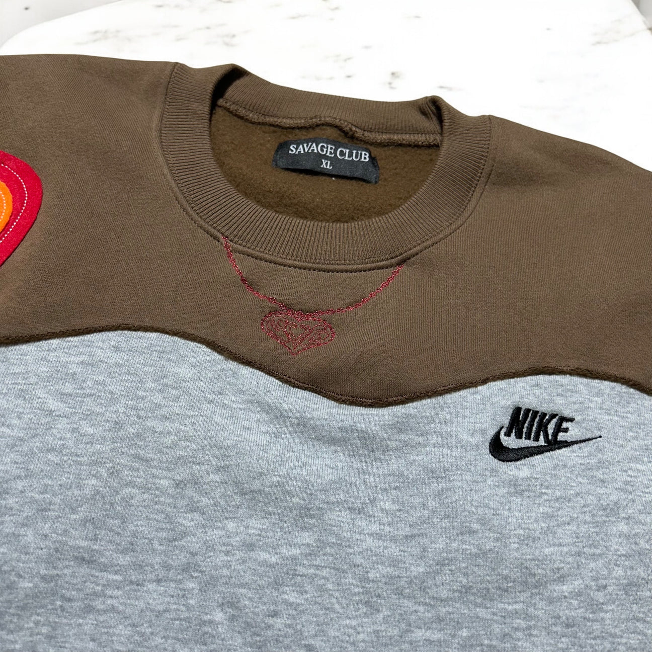 SC×MI Valentine heart sweat type3