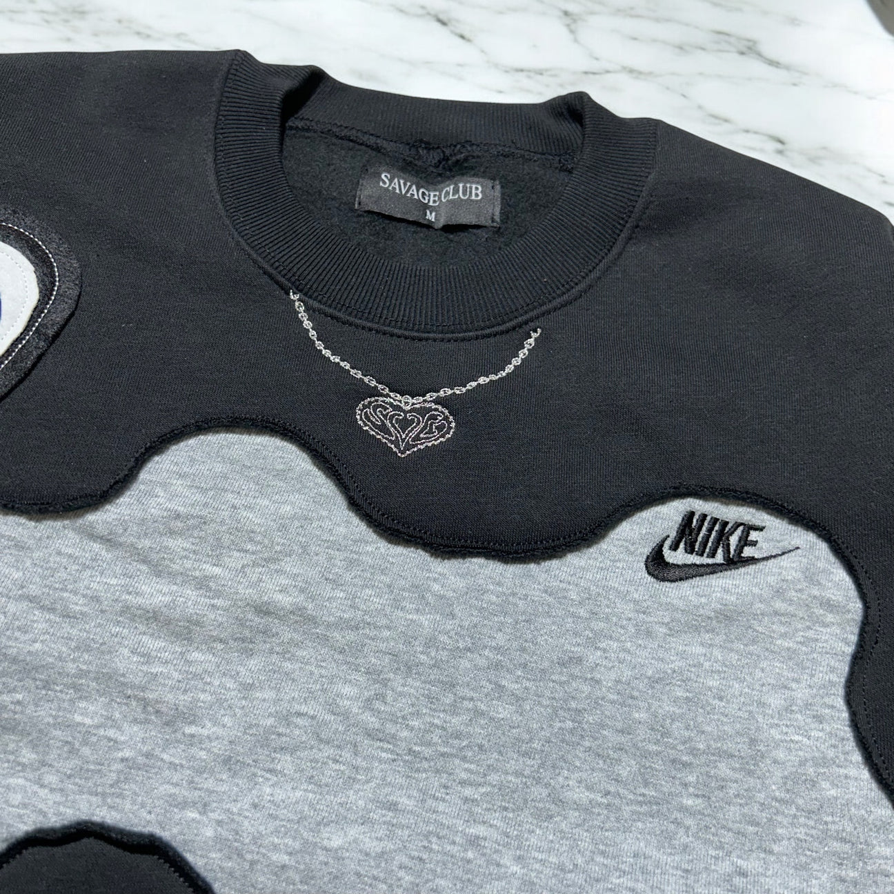 SC×MI Valentine heart sweat type1