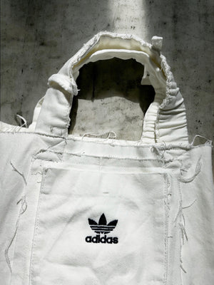 Fire denim tote bag w/b