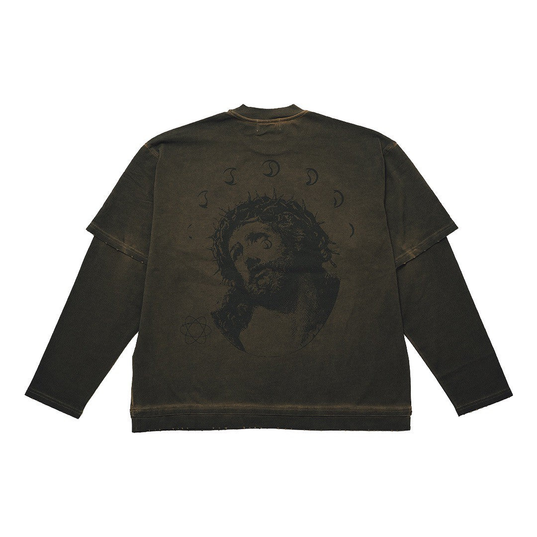 ASTRONOMY JESUS DAMAGE L/S TEE