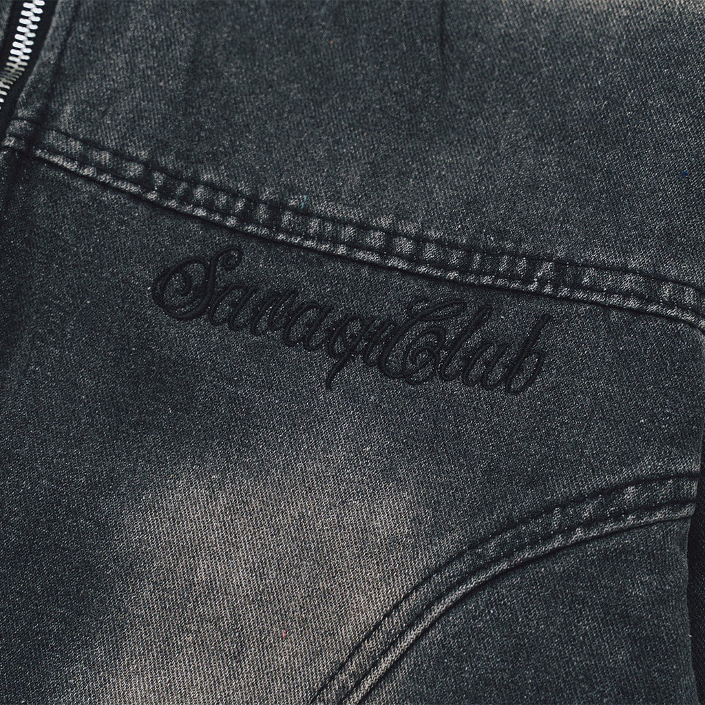 JESUS BONE SINGLE DENIM JACKET