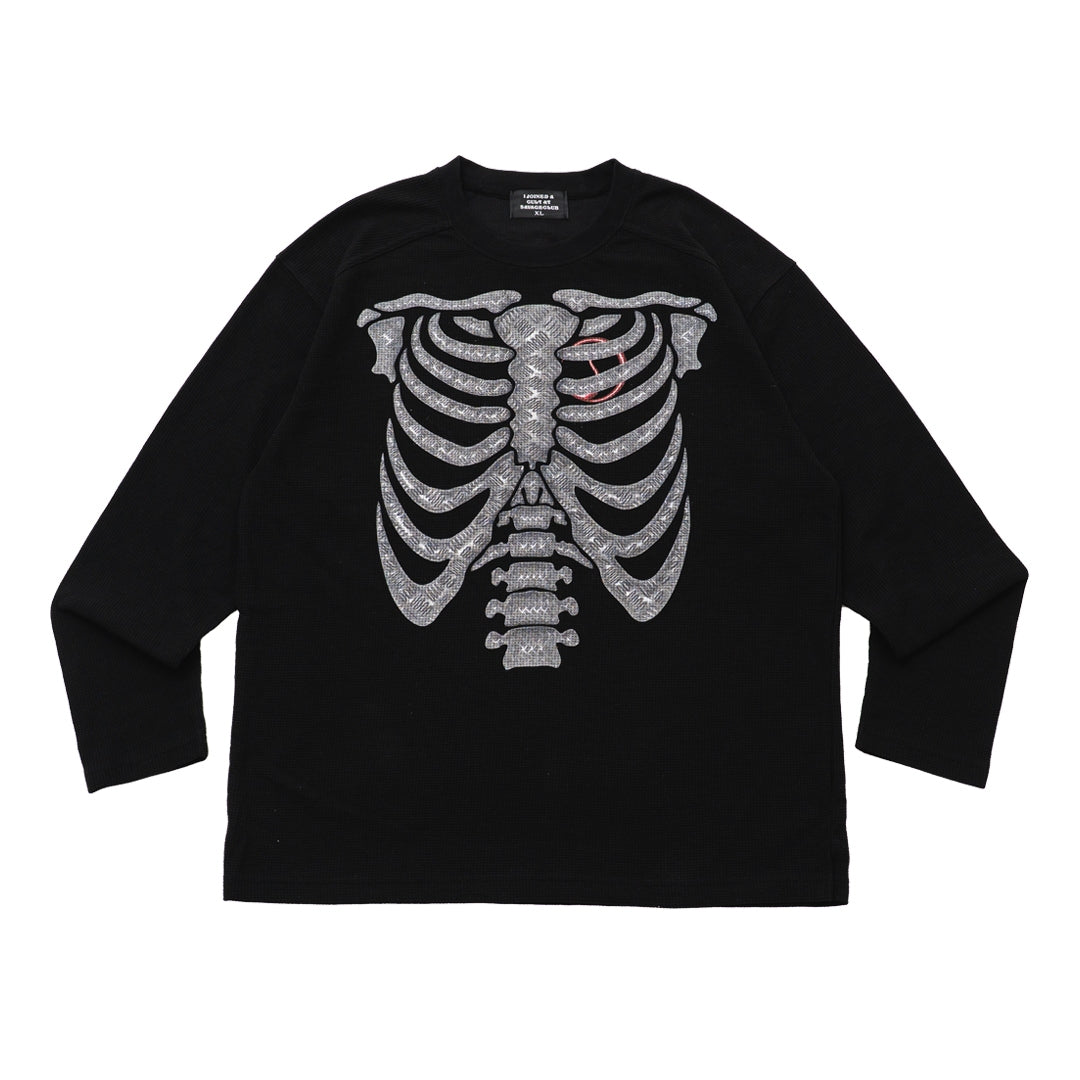 BONE WAFFLE L/S TEE