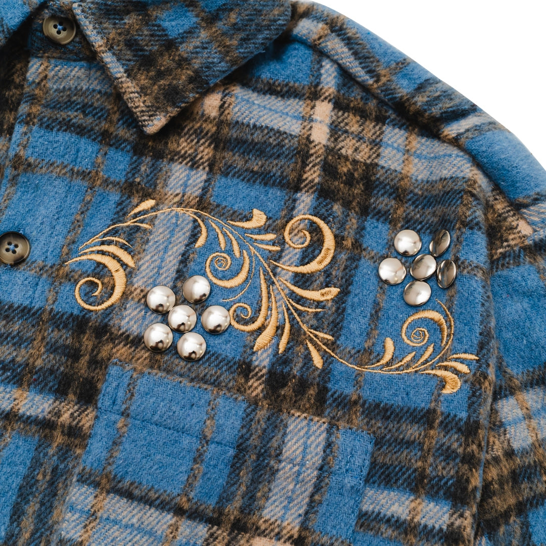 MEXICAN STUDS WOOL SHIRTS