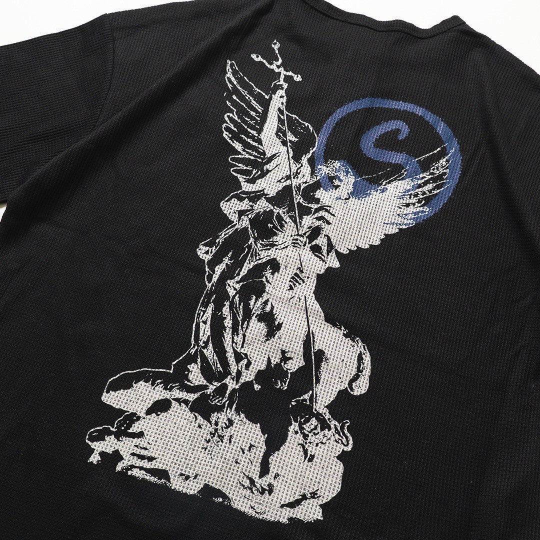 SATAN WAFFLE TEE