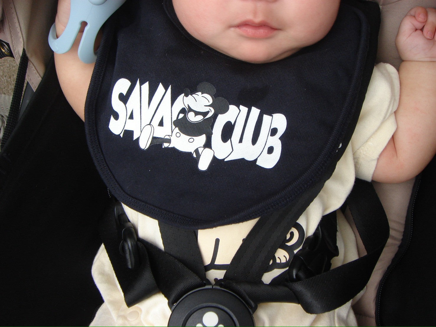 SAVAGE MOUSE bib