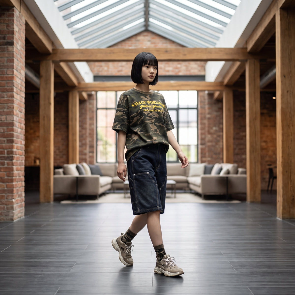 WORLDWIDE CAMO TEE