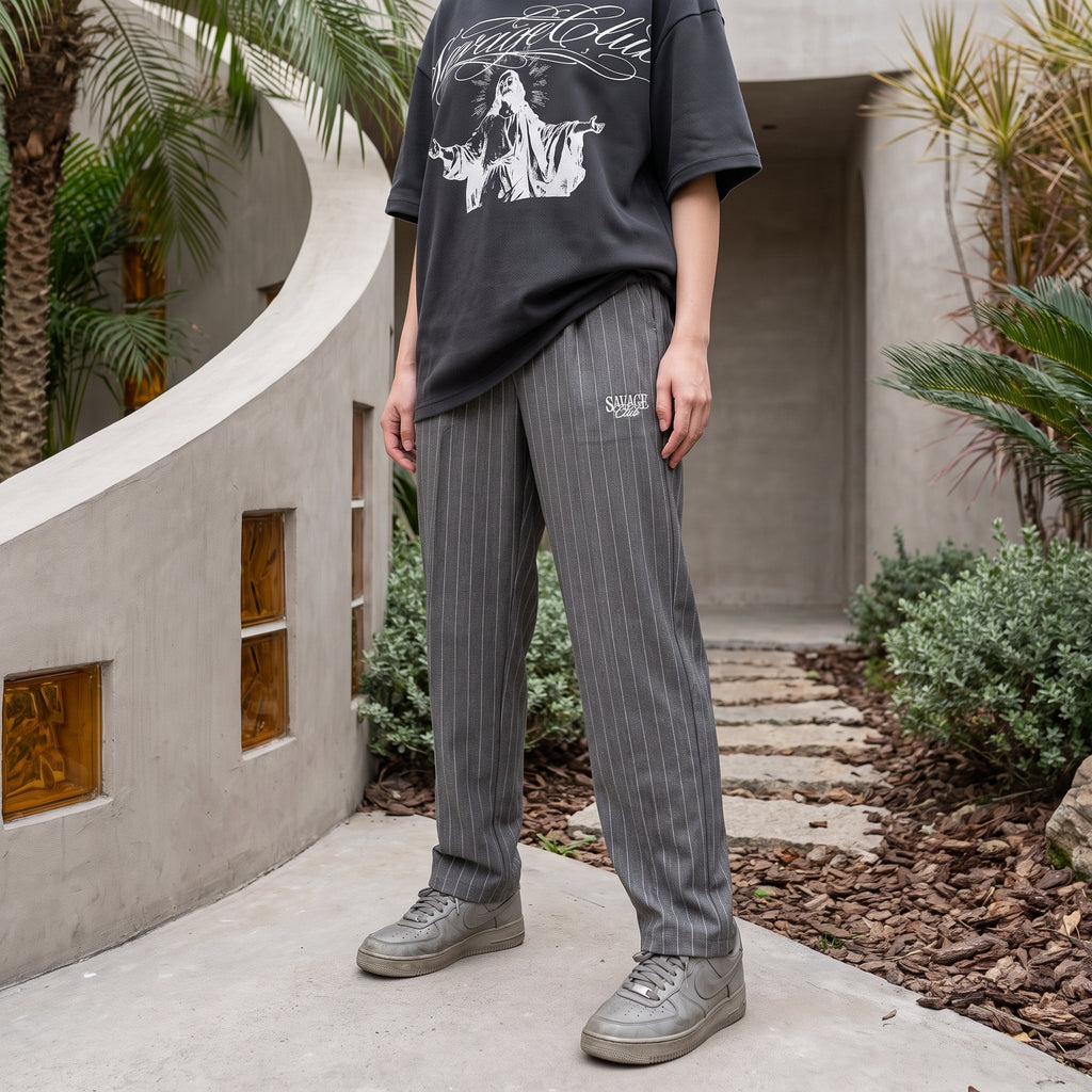LUX STRIPE EASY PANTS