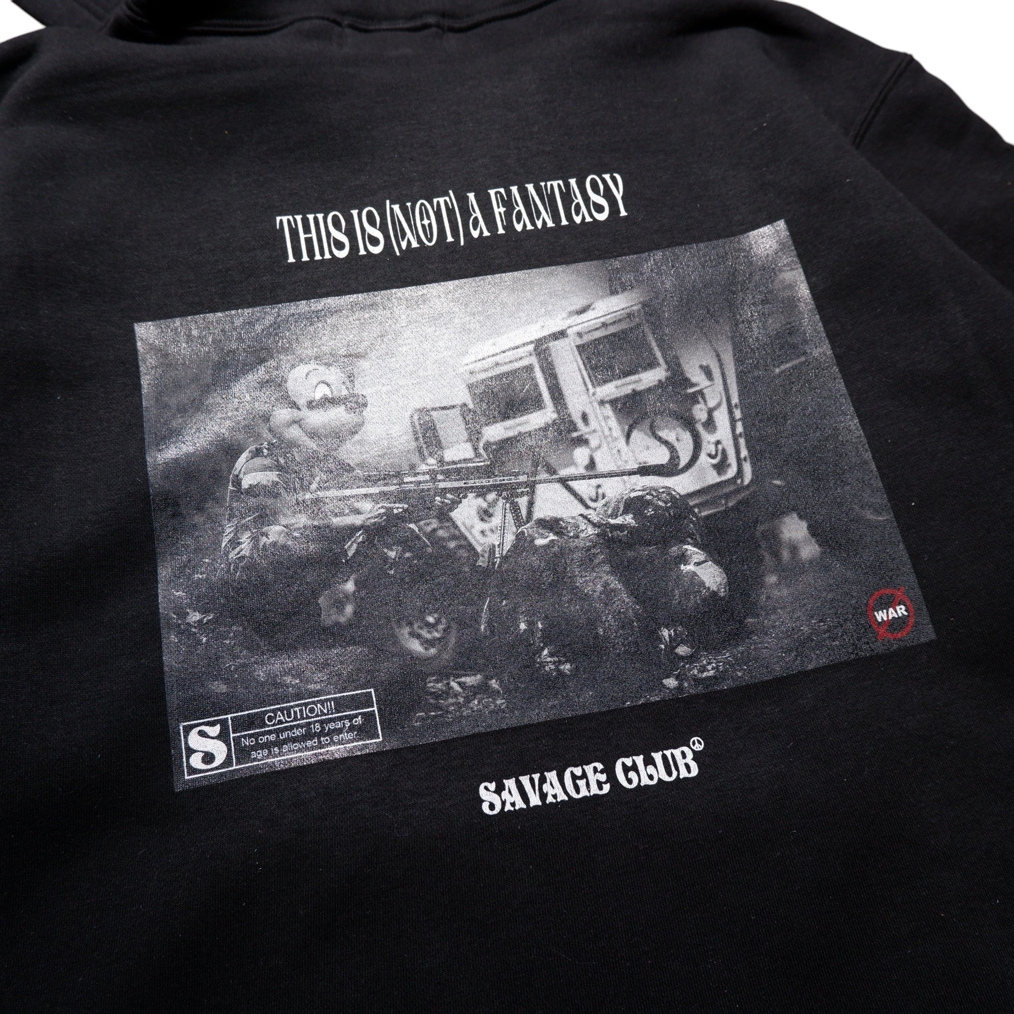 NO WAR HOODIE