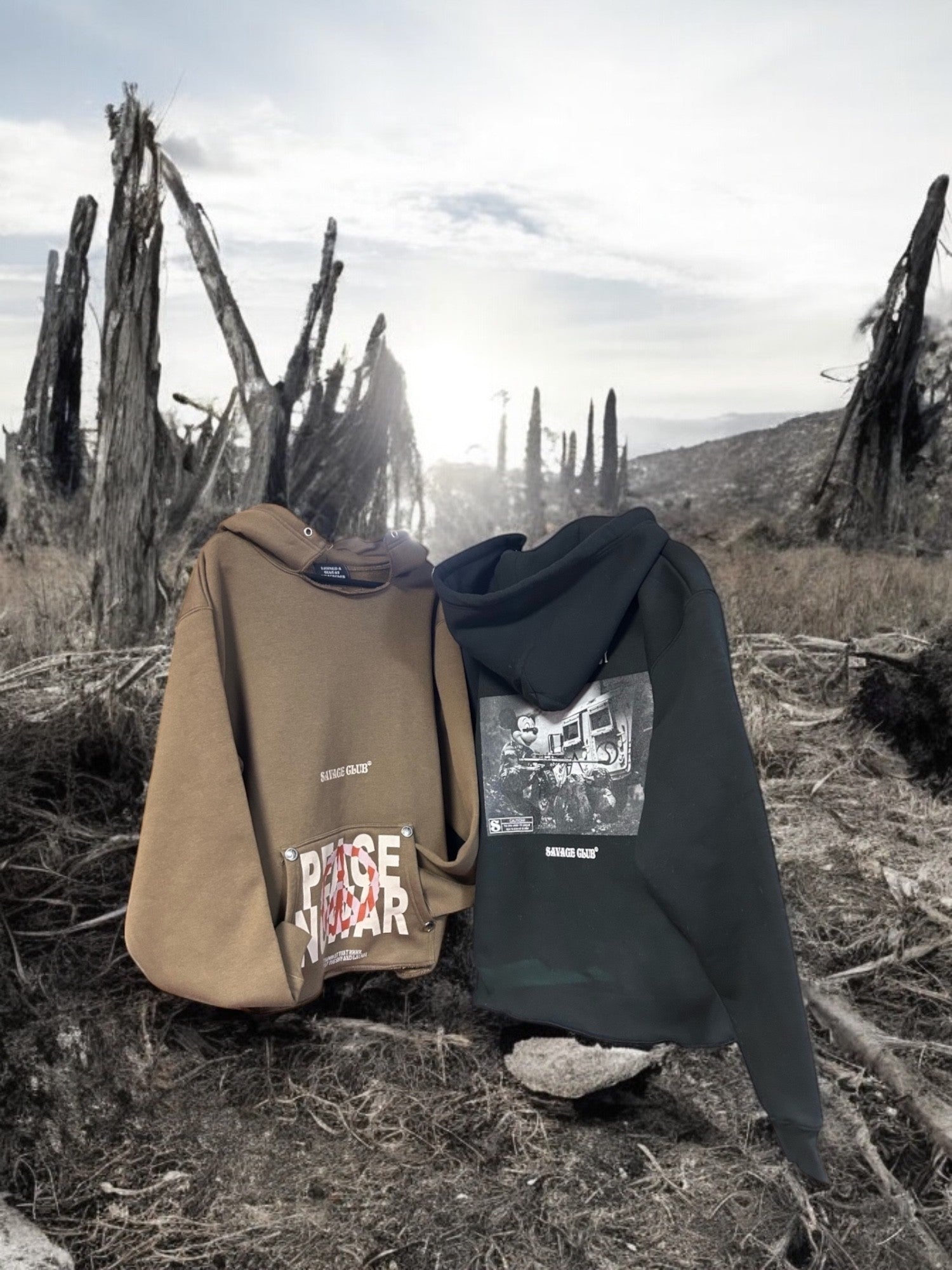 NO WAR HOODIE