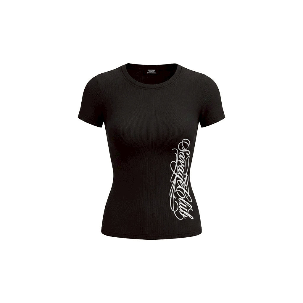 LETTERING chibi TEE