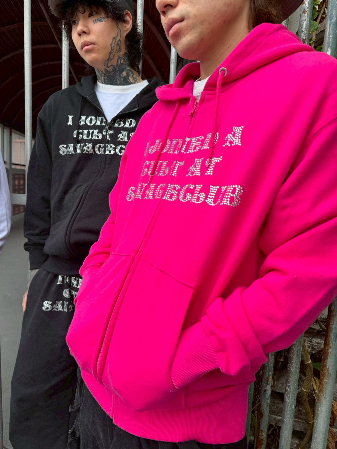 CULT STONE ZIP HOODIE