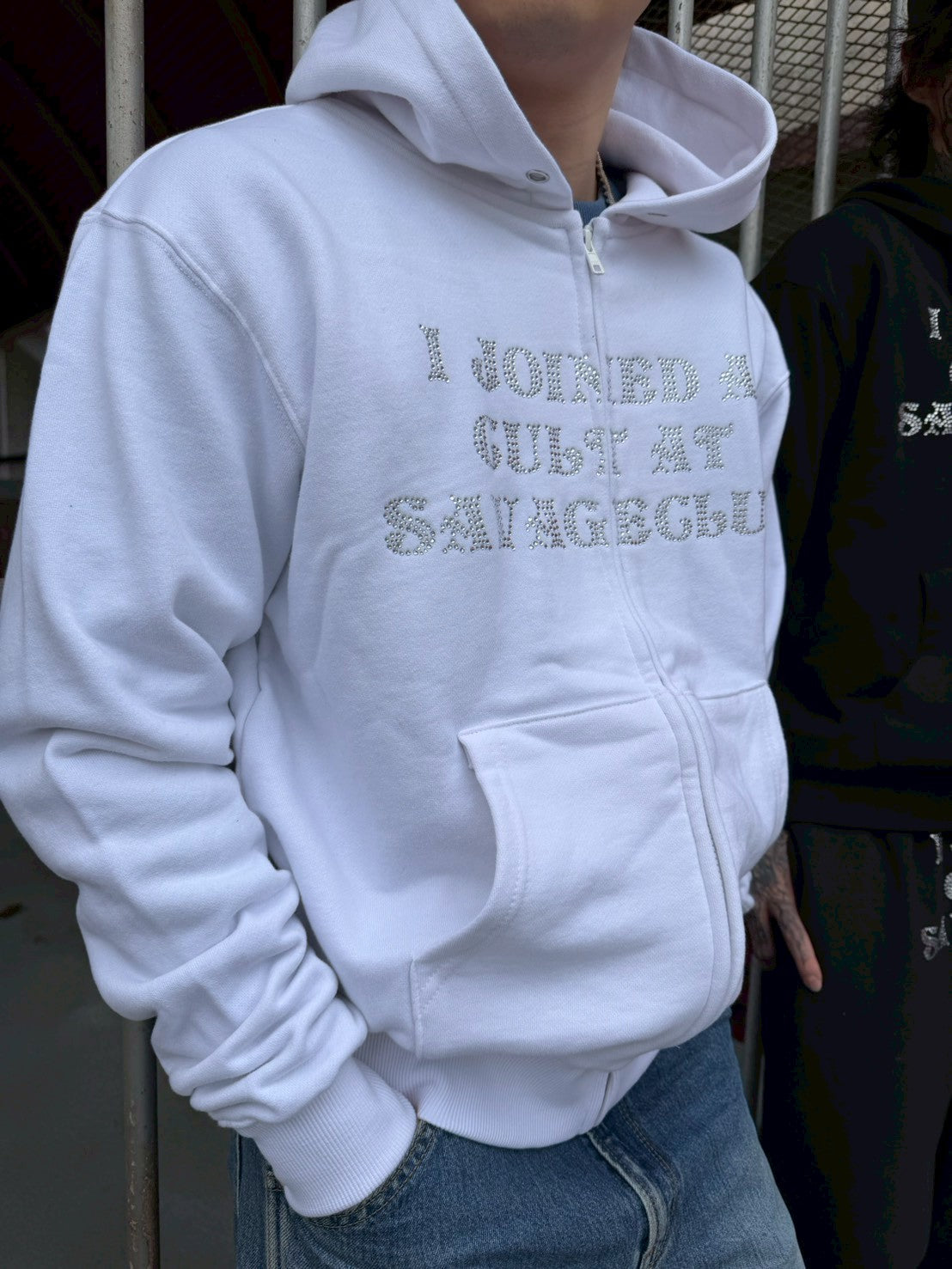 CULT STONE ZIP HOODIE