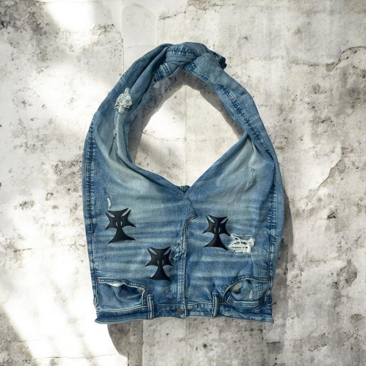 MI PATCH DENIM BAG
